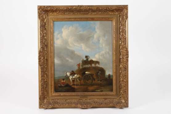 Wiederholung nach Jan Wouwerman, Die Heuernte - photo 2