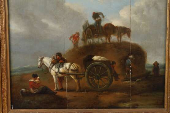 Wiederholung nach Jan Wouwerman, Die Heuernte - photo 5