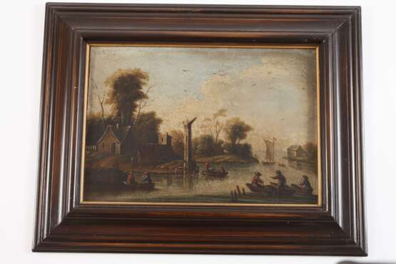 Paar spätbarocke Hafenszenen - фото 2