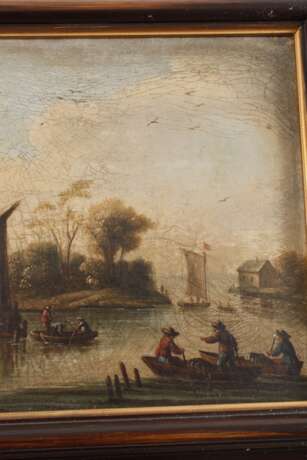 Paar spätbarocke Hafenszenen - фото 4