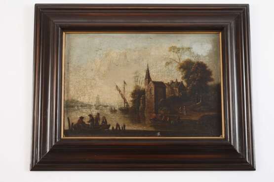 Paar spätbarocke Hafenszenen - фото 5