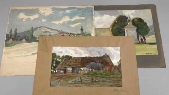 Walter Artus, Drei Landschaften - photo 1
