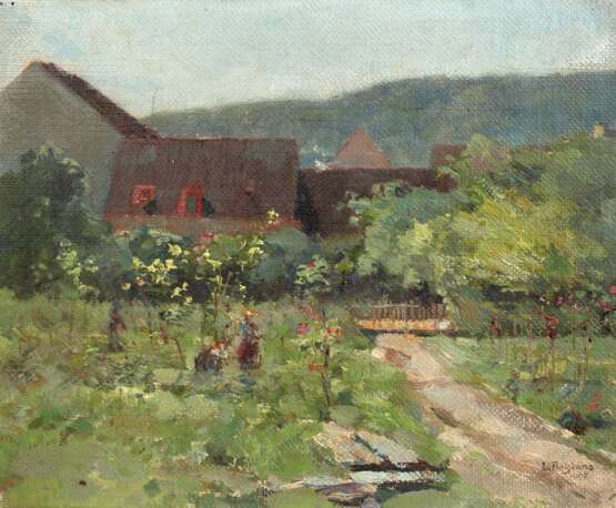 Ludwig Bolgiano, Motiv aus Fürstenfeld - фото 1