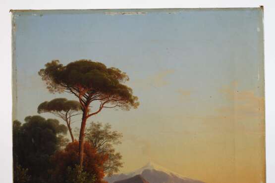 Theodor Goldstein, Abendliche Ansicht des Vesuvs - photo 4 Theodor Goldstein, Abendliche Ansicht des Vesuvs - photo 4