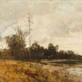 Karl Heffner, attr., Herbstliche Seelandschaft - Foto 1