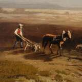 Karl Heilmayer, Märzenlandschaft mit Bauer beim Pflügen - фото 4