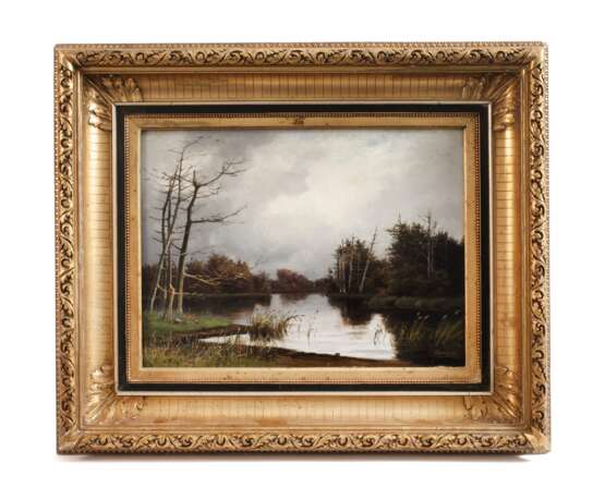 Oscar Herschend, "Sumpflandschaft" - фото 1 Oscar Herschend, "Sumpflandschaft" - фото 1