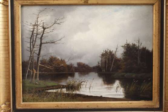 Oscar Herschend, "Sumpflandschaft" - фото 2 Oscar Herschend, "Sumpflandschaft" - фото 2