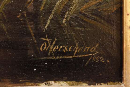 Oscar Herschend, "Sumpflandschaft" - фото 3 Oscar Herschend, "Sumpflandschaft" - фото 3