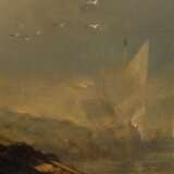 Charles Hoguet, Fischerboote am Strand - фото 5