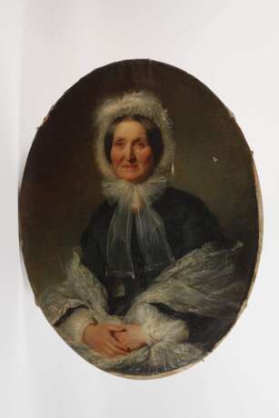 Carl Jäger, attr., Damenportrait - Foto 2 Carl Jäger, attr., Damenportrait - Foto 2