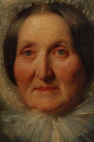 Carl Jäger, attr., Damenportrait - Foto 3 Carl Jäger, attr., Damenportrait - Foto 3