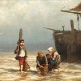 Jan Hermann Barend Koekkoek, Fischer am Strand - photo 1