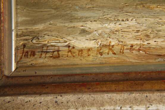 Jan Hermann Barend Koekkoek, Fischer am Strand - photo 3 Jan Hermann Barend Koekkoek, Fischer am Strand - photo 3