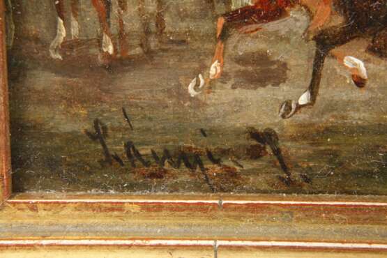 Ernö Lanyi, Ländliche Szene mit Kutsche - photo 3 Ernö Lanyi, Ländliche Szene mit Kutsche - photo 3