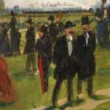 Lienard, Gesellschaft auf der Pferderennbahn - photo 4