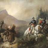 A. Mühlig, Mönch zwei Raubritter verfluchend - photo 1