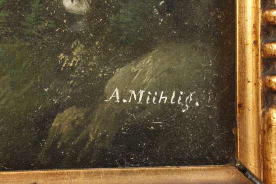 A. Mühlig, Mönch zwei Raubritter verfluchend - photo 3 A. Mühlig, Mönch zwei Raubritter verfluchend - photo 3