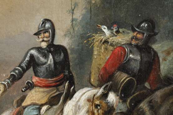 A. Mühlig, Mönch zwei Raubritter verfluchend - photo 5 A. Mühlig, Mönch zwei Raubritter verfluchend - photo 5