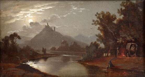 Eduard Oppelt, "Motiv bei Leitmeritz" - photo 1 Eduard Oppelt, "Motiv bei Leitmeritz" - photo 1