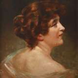 Bruno Pinkow, Schulterportrait einer Dame - Foto 1