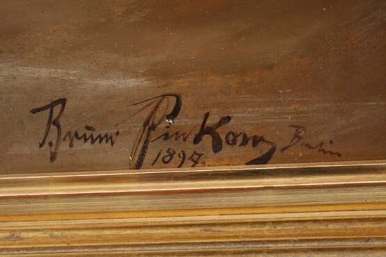 Bruno Pinkow, Schulterportrait einer Dame - Foto 3