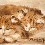 Henriette Ronner, Schlafende Katzen - Foto 1