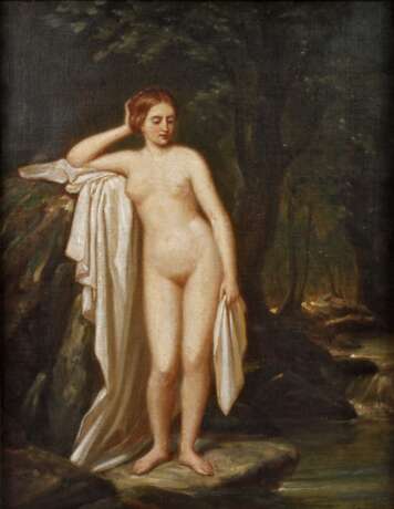 Engelbert Seibertz, Sinnender Akt am Wasser - фото 1 Engelbert Seibertz, Sinnender Akt am Wasser - фото 1