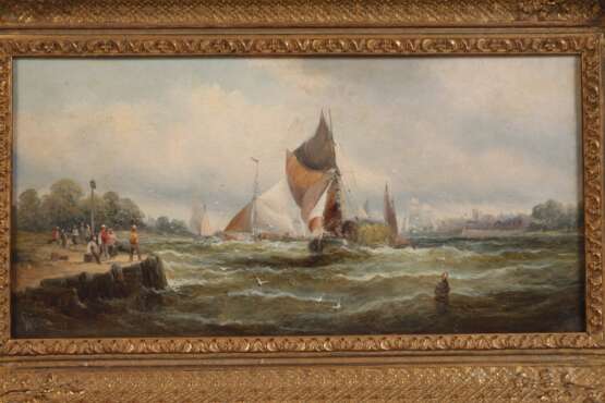 William Anslow Thornley, Küstenszene - photo 2 William Anslow Thornley, Küstenszene - photo 2