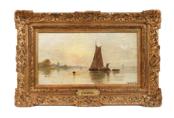 E. Wippel, Abend am Meer - photo 1 E. Wippel, Abend am Meer - photo 1