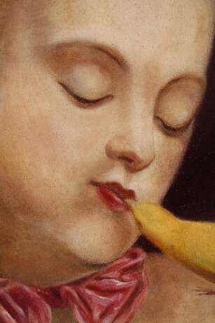 Dame mit gelbem Kanarienvogel - photo 3