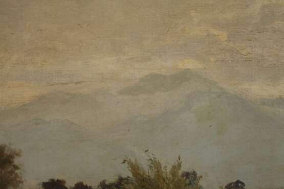 Süddeutsche Sommerlandschaft mit Fluss - photo 5 Süddeutsche Sommerlandschaft mit Fluss - photo 5