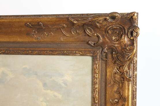 Süddeutsche Sommerlandschaft mit Fluss - photo 6 Süddeutsche Sommerlandschaft mit Fluss - photo 6