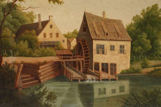 Spätbiedermeierliche Mühlenansicht - photo 4