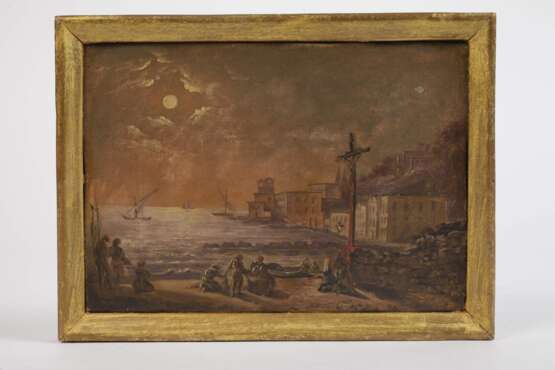 Abendgebet in der Bucht von Mergellina in Neapel - photo 2 Abendgebet in der Bucht von Mergellina in Neapel - photo 2