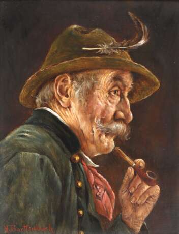 Hans Barttenbach, Pfeifenraucher - Foto 1