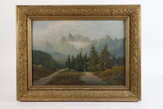 E. Bauer, Alpenlandschaft - Foto 2 E. Bauer, Alpenlandschaft - Foto 2