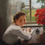 Carl von Bergen, Junge Frau am Fenster - Foto 1