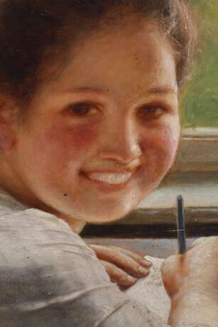 Carl von Bergen, Junge Frau am Fenster - Foto 4