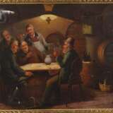 Constant Byon, attr., Kartenspieler im Weinkeller - photo 2
