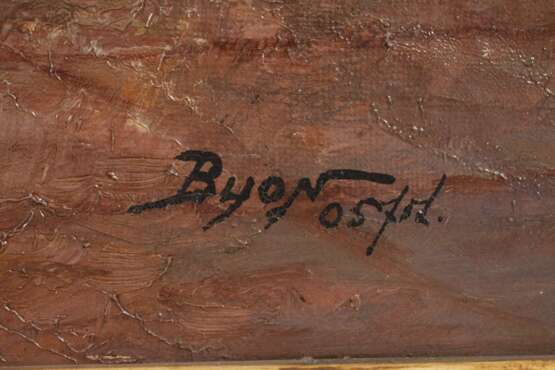 Constant Byon, attr., Kartenspieler im Weinkeller - photo 3 Constant Byon, attr., Kartenspieler im Weinkeller - photo 3