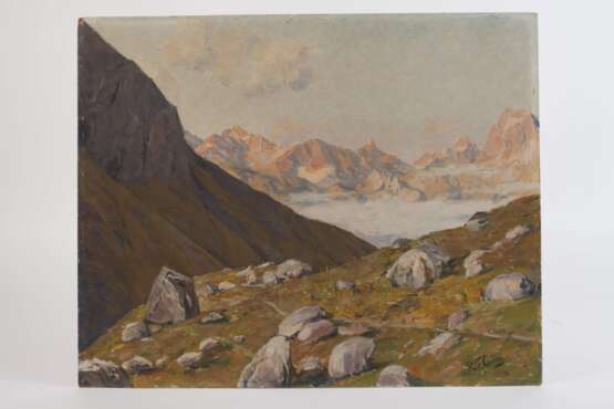 Robert Franz Curry, Sonnige Hochgebirgslandschaft - photo 2