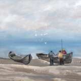Grigoriew, Boote an der Küste - photo 1