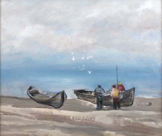 Grigoriew, Boote an der Küste - photo 1