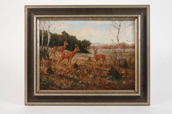 Franz Hienl-Merre, Rehe am Waldrand - фото 2 Franz Hienl-Merre, Rehe am Waldrand - фото 2