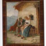Theodor Kleehaas, Liebespaar vor der Almhütte - Foto 2