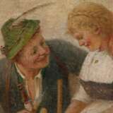 Theodor Kleehaas, Liebespaar vor der Almhütte - Foto 4