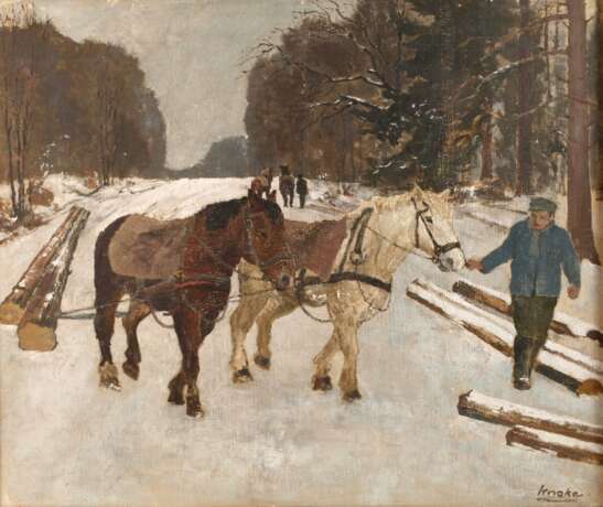 Albert Knoke, Waldarbeiter - photo 1