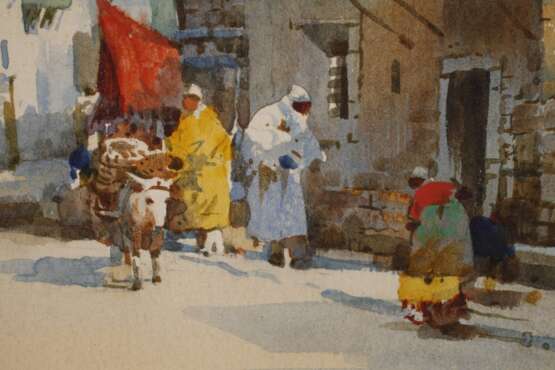 Noel Harry Leaver, "Straßenszene in Palästina" - photo 3 Noel Harry Leaver, "Straßenszene in Palästina" - photo 3