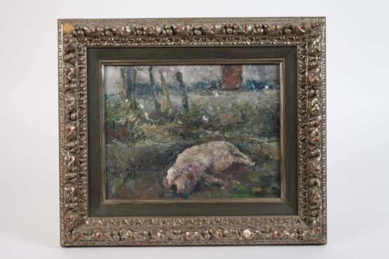 Gustaaf Van Loon, attr., Schlafendes Schwein - photo 2 Gustaaf Van Loon, attr., Schlafendes Schwein - photo 2